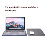 Microfiber Leather Thin And Light Notebook Liner Bag Computer Bag, Applicable Model: 14-15 inch(Brown)