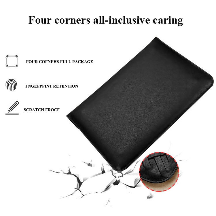 Hand-Woven Computer Bag Notebook Liner Bag, Applicable Model: 12 inch (A1534)(Golden)