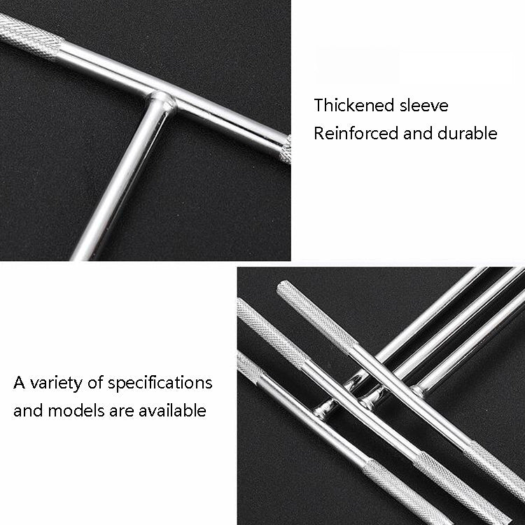 T-Wrench Car Assembly Repair Sleeve Wrench Hexagon Lengthening Socket, Specification: 10mm