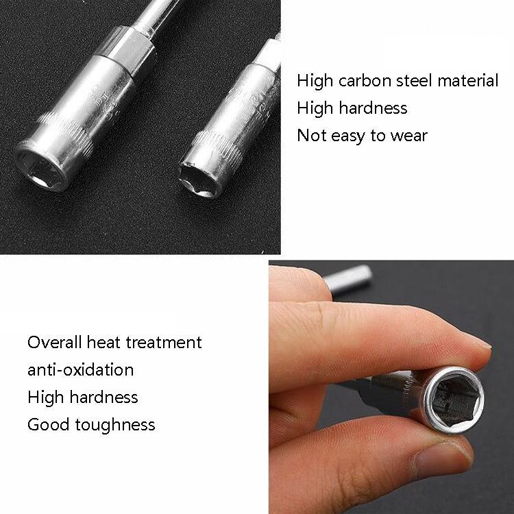 T-Wrench Car Assembly Repair Sleeve Wrench Hexagon Lengthening Socket, Specification: 15mm