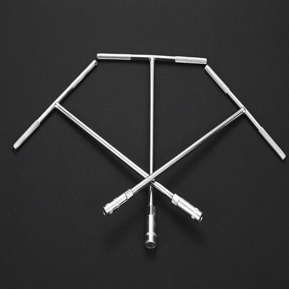 T-Wrench Car Assembly Repair Sleeve Wrench Hexagon Lengthening Socket, Specification: 17mm