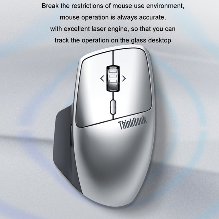 Lenovo ThinkBook Bluetooth Wireless Dual Mode Interactive Design Mouse(Creator)