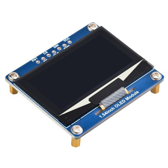 Waveshare 1.54 Inch OLED Display Module, 128��64 Resolution, SPI / I2C Communication(Blue)