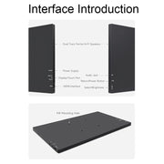 Waveshare 13.3 Inch 2K 2560×1440 HDMI/Type-C Display Interface AMOLED Touch Display(EU Plug)