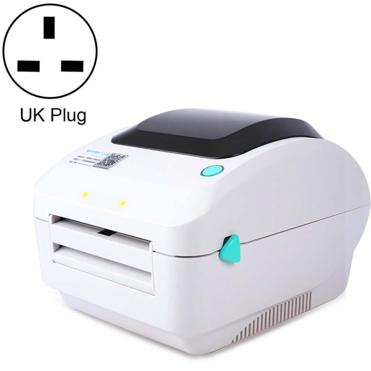 Xprinter XP-470E Thermal Self-Adhesive Label Express List Printer, Style:USB(UK Plug)