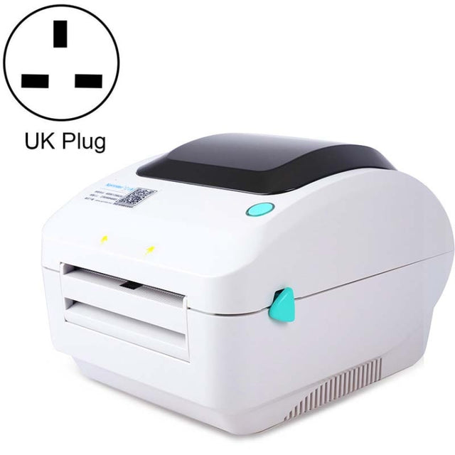 Xprinter XP-470E Thermal Self-Adhesive Label Express List Printer, Style:USB(UK Plug)
