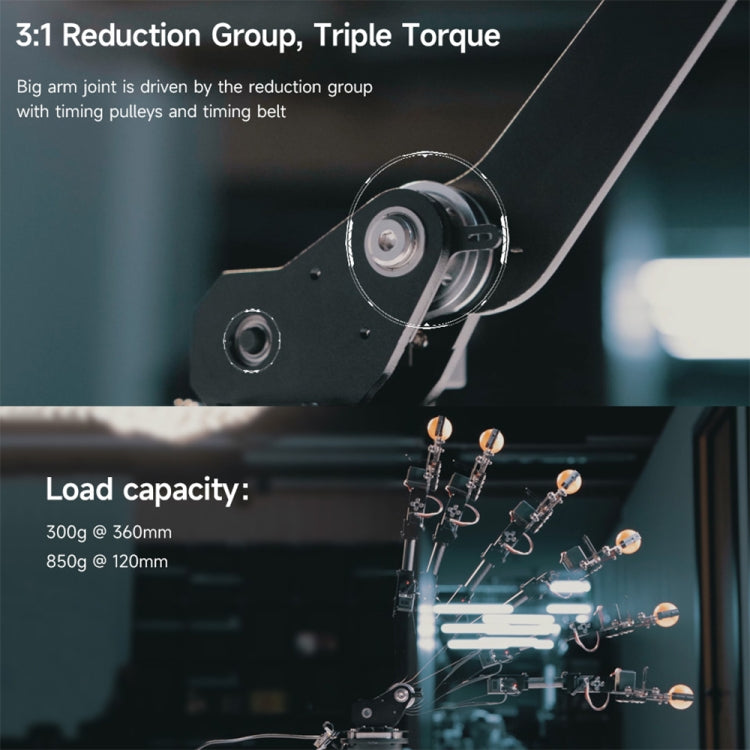 Waveshare High-Torque Serial Bus Servo, Desktop Robotic Arm Kit, Based On ESP32, 5-DOF, Plug:UK Plug