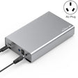 Blueendless U35Q 3.5 Inch Full Metal Mobile Hard Disk Box Type-C/Usb3.0 SATA Serial Desktop PC External Hard Disk Box AU Plug (TYPE-C) - HDD Enclosure by Blueendless | Online Shopping South Africa | PMC TechLife | Buy Now Pay Later Mobicred
