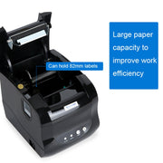 Xprinter XP-365B 80mm Thermal Label Printer Clothing Tag Supermarket Barcode Printer, Plug: UK Plug(Bluetooth Version)