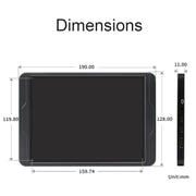 Waveshare 8 Inch 2K IPS 1536��2048 Optical Bonding Toughened Glass Panel Touch Display, Plug:EU Plug