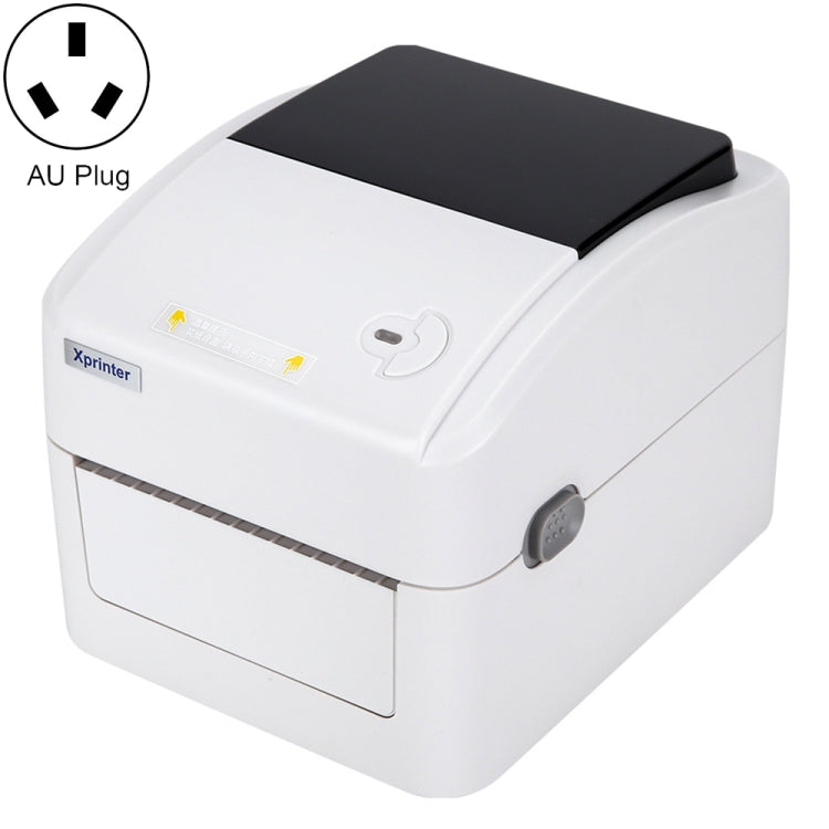 Xprinter XP-420B 108mm Express Order Printer Thermal Label Printer, Style:USB+LAN Port(AU Plug)
