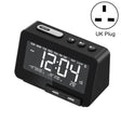 K5 Wireless Bluetooth Speaker Desktop Alarm Clock Radio, Specification: UK Plug(Black) - Desktop Speaker by PMC TechLife | Online Shopping South Africa | PMC TechLife | Buy Now Pay Later Mobicred