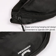 MESOROCK MTXB1018 Motorcycle Pocket Handle Riding Back Seat Safety Handle Multi-Function Dumplings Package(Black)