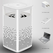 Household Mute Inhalation Photocatalyst USB Physical Mosquito Killer Small A- Black(USB)