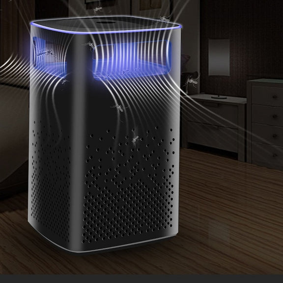 Household Mute Inhalation Photocatalyst USB Physical Mosquito Killer Small A- Black(USB)