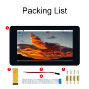 Waveshare 7 inch 800��480 IPS Capacitive Touch Display, DSI Interface, 5-Point Touch with Case