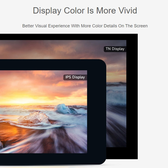 Waveshare 7 inch 800��480 IPS Capacitive Touch Display, DSI Interface, 5-Point Touch with Case