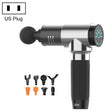 Y10 Fitness Massage Fascia Muscle Vibration Massager, Specification: 7 Gear Silver(US Plug) - free shipping - PMC TechLife - Order now!