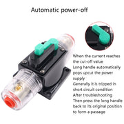 CB9 Car Audio Insurance RV Yacht Circuit Breaker Switch Short Circuit Overload Protection Switch, Specification: 60A