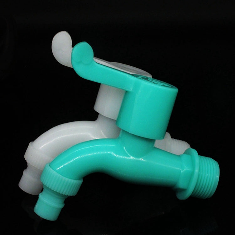 10pcs All Plastic Freeze-Resistant Washing Machine Faucet 3/4  inch  (Random Delivery)