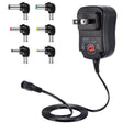 C5 3-12V 12W Adjustable Voltage Regulated Switch Power Supply Power Adapter Multifunction Charger With DC Tips(US Plug) - AC Adapers by PMC TechLife | Online Shopping South Africa | PMC TechLife | Buy Now Pay Later Mobicred