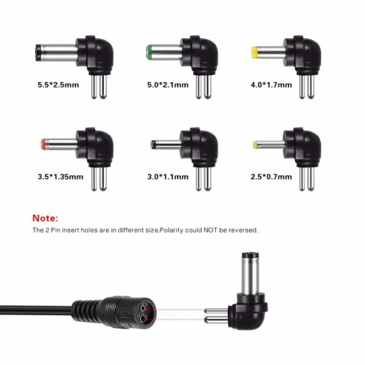 C5 3-12V 12W Adjustable Voltage Regulated Switch Power Supply Power Adapter Multifunction Charger With DC Tips(EU Plug)