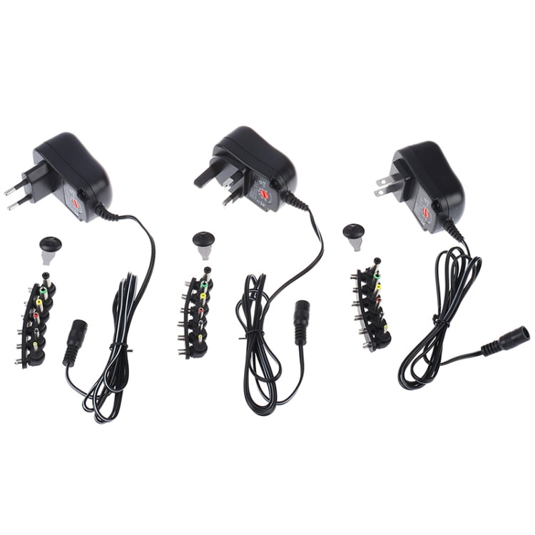 C5 3-12V 12W Adjustable Voltage Regulated Switch Power Supply Power Adapter Multifunction Charger With DC Tips(UK Plug)
