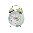 Student Cute Style Bell Alarm Clock Bedside Mute Clock With Light Specification��� Y33 3 Inch (Green) - free shipping - PMc TechLife - Order now!