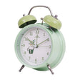 Student Cute Style Bell Alarm Clock Bedside Mute Clock With Light Specification��� Y36 4 Inch (Green) - Alarm Clocks by PMc TechLife | Online Shopping South Africa | PMc TechLife | Buy Now Pay Later Mobicred