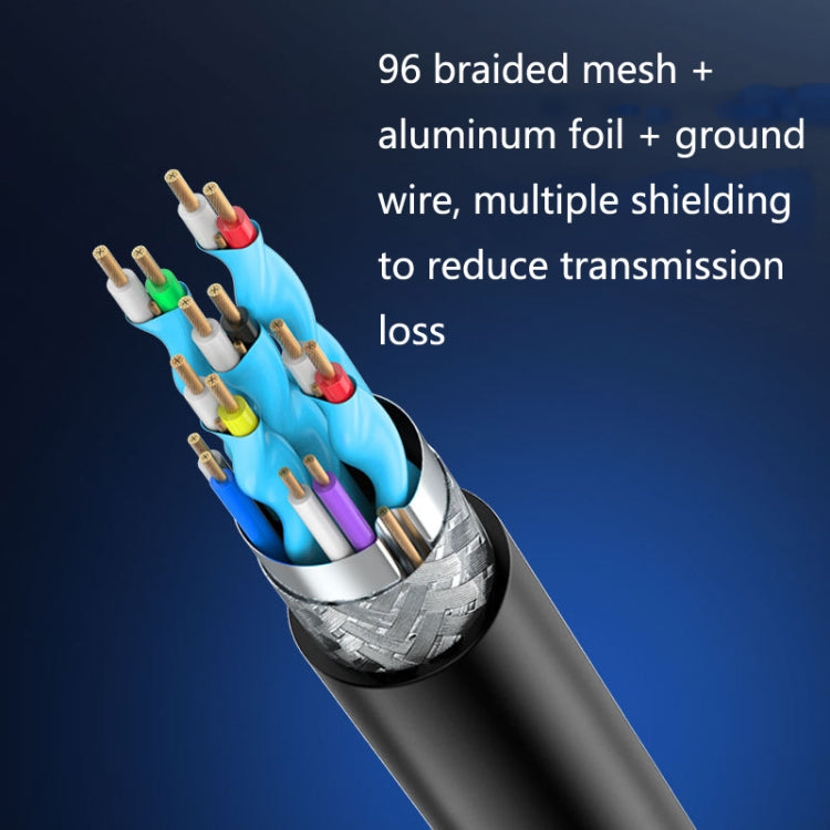 Jasoz HDMI High-Definition Projector Computer Video Cable Oxygen-Free Copper Core, Cable Length: 20m