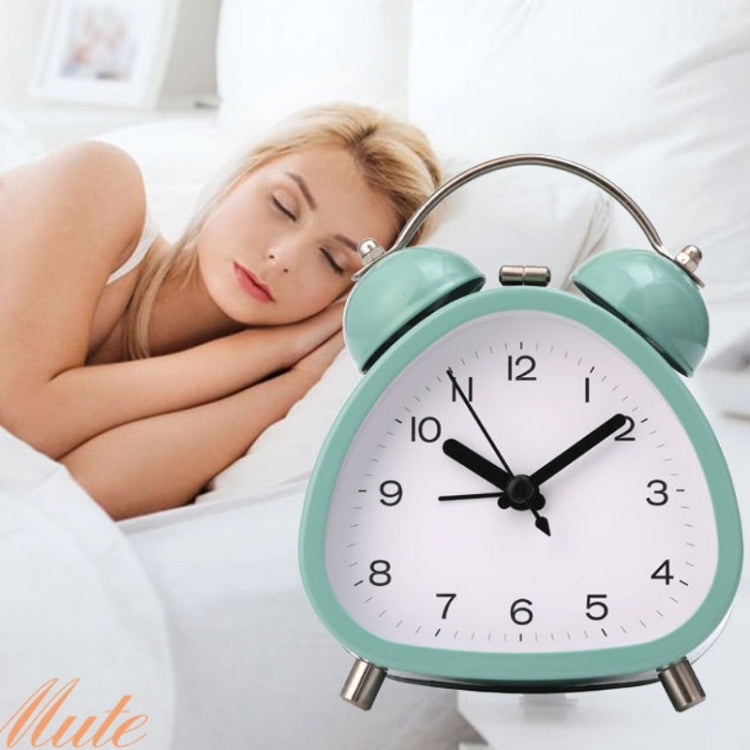 Student Metal Retro Digital Alarm Clock With Light(Red)