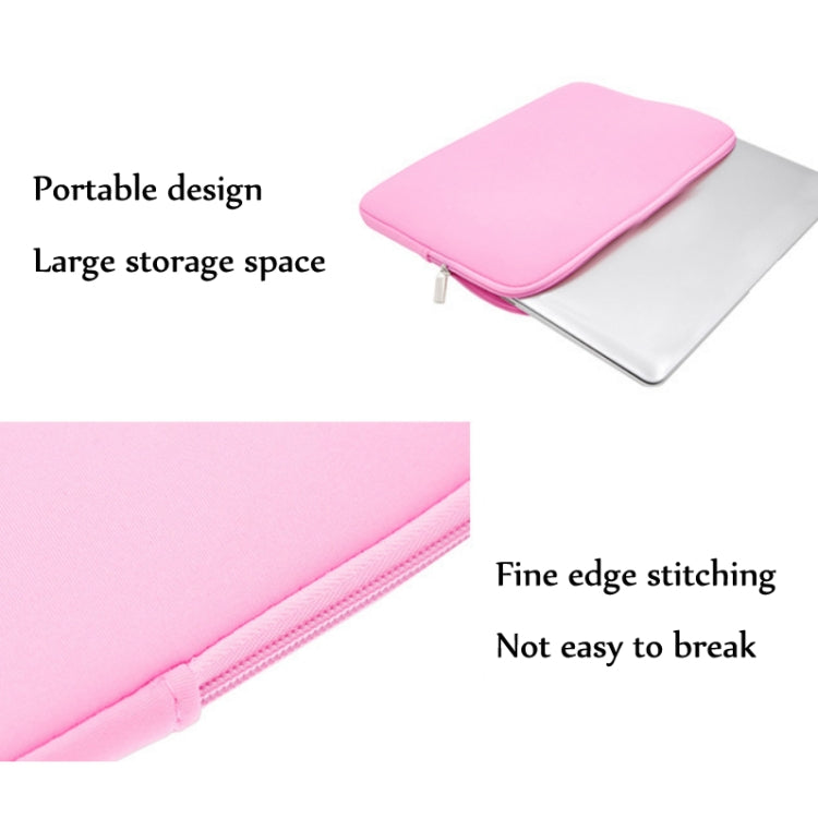 Laptop Anti-Fall and Wear-Resistant Lliner Bag For MacBook 11 inch(Upgrade Pink)