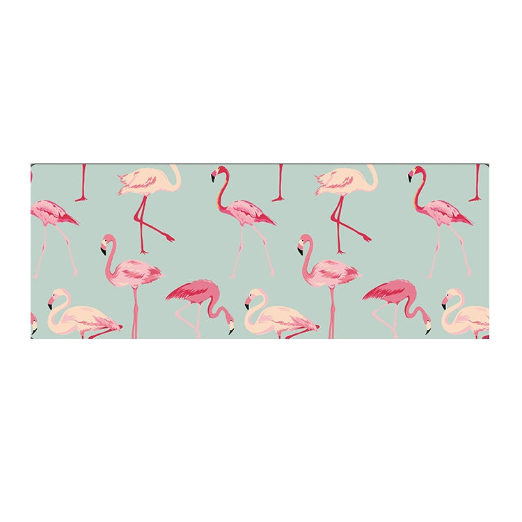 900x400x5mm Office Learning Rubber Mouse Pad Table Mat(5 Flamingo)