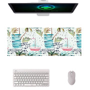 900x400x5mm Office Learning Rubber Mouse Pad Table Mat(11 Tropical Rainforest)