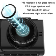 In Car Hidden HD 1080P Infrared Night Vision Driving Recorder Specification��� Without GPS Trajectory
