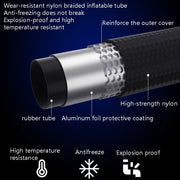 Car Inflatable Pump Portable Small Automotive Tire Refiner Pump, Style: Wired Pointer With Lamp