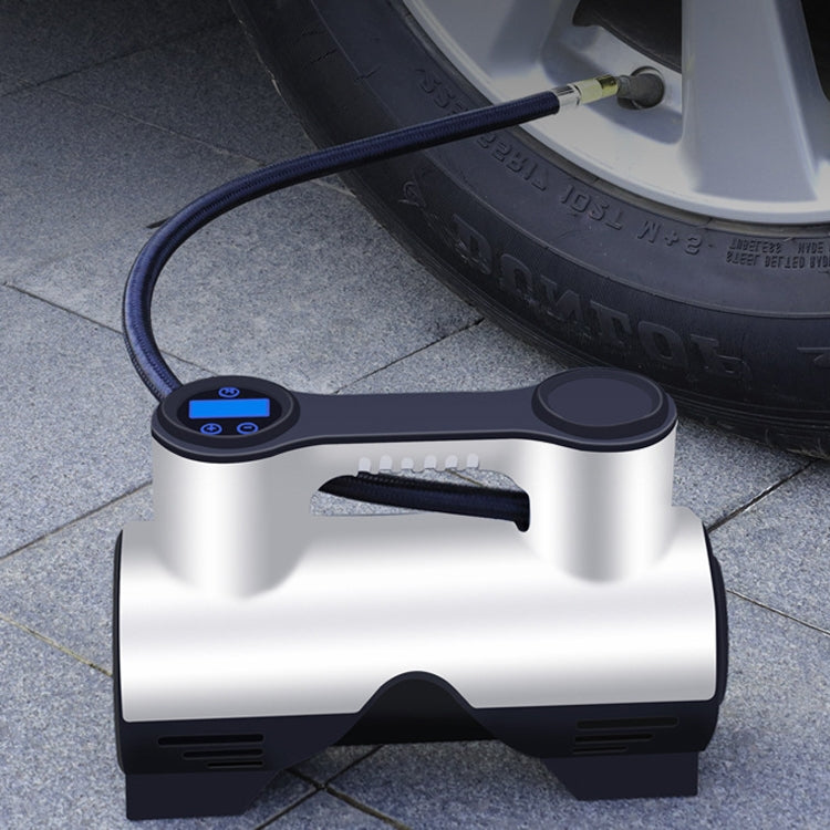 Car Inflatable Pump Portable Small Automotive Tire Refiner Pump, Style: Wireless Pointer With Lamp