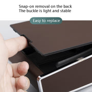 Car Clock Tissue Box Multi-Function Vehicle Instrument Table Paper Towel Box, Style: Clock+Parking Card (Ivory)