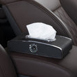 Car Clock Tissue Box Multi-Function Vehicle Instrument Table Paper Towel Box, Style: With Clock (Black) - Tissue Boxes by PMC TechLife | Online Shopping South Africa | PMC TechLife | Buy Now Pay Later Mobicred