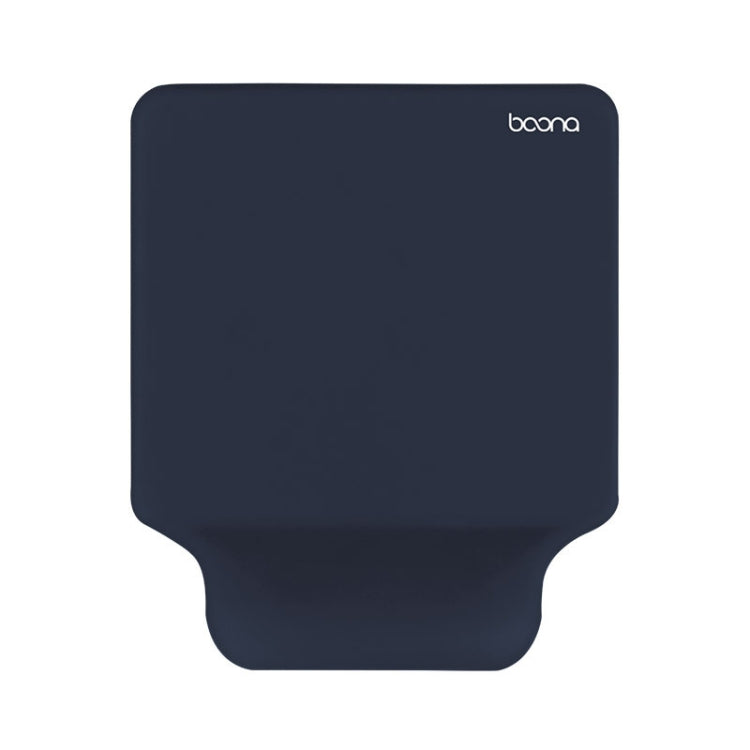 Baona Wrist Mouse Pad Memory Cotton Mouse Pad(Navy)
