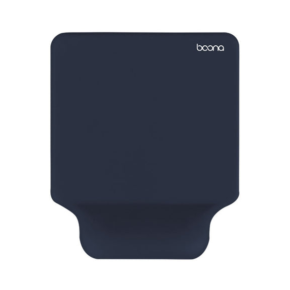 Baona Wrist Mouse Pad Memory Cotton Mouse Pad(Navy)
