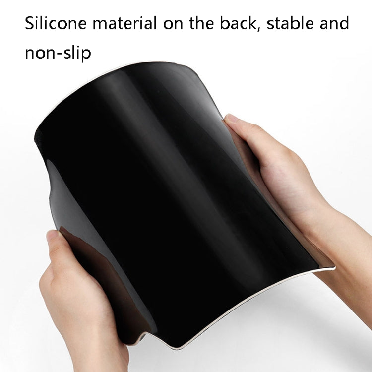 Baona Wrist Mouse Pad Memory Cotton Mouse Pad(Black)