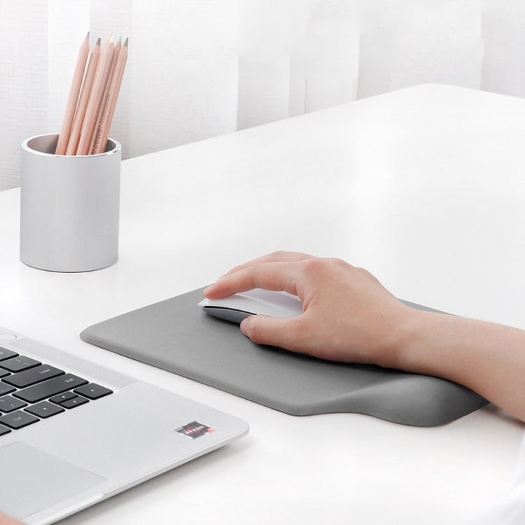 Baona Wrist Mouse Pad Memory Cotton Mouse Pad(Navy)