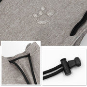 Baona Water-resistant Micro SLR Camera Bag Protective Cover Drawstring Pouch Bag, Color: Small Gray