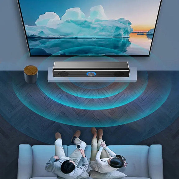 LeerFel Long Computer Wired Speaker Heavy Wellness Computer Multimedia Audio, Specification: 350T (without Bluetooth)