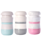 TR018 Medicine Cutter Grinding and Crushing Pill Box, Colour: Green