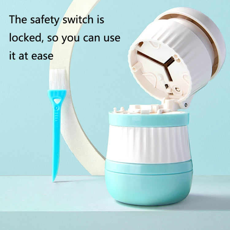 TR018 Medicine Cutter Grinding and Crushing Pill Box, Colour: Green