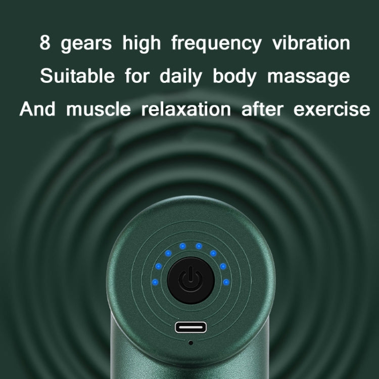 Mini Fascia Massager Pulse Micro-Current Physiotherapy Muscle Cervical Spine Massage Equipment Specification: Button version(168 Red)