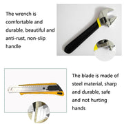 12 In 1 Car Home Dual-Use Hardware Combination Tool Set, Style: Paperback 8012G-1