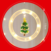 Christmas Decoration Lights USB Ring Doll 10 in 1 String Lights(Reindeer)